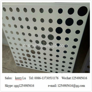 Mesh Plat Aluminium berlubang